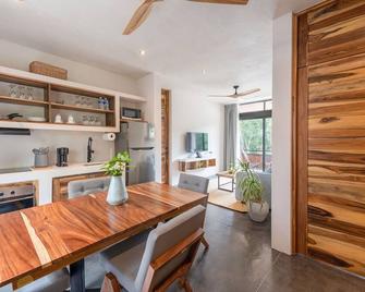 Two Bedroom Apartment with Private Terrace - Tulum - Dining room