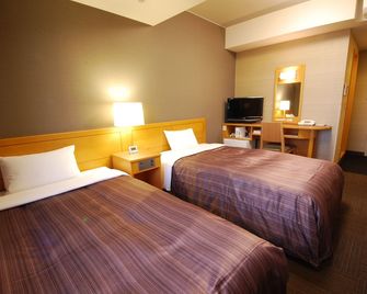Hotel Route-Inn Honhachinohe Ekimae - Hachinohe - Bedroom