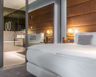 Hilton Garden Inn Mannheim - מנהיים - חדר שינה