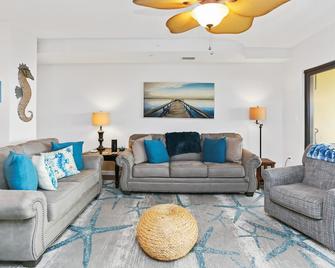 Club at Mexico Beach 2C Coastal Dreaming by Pristine Properties Vacation Rentals - Mexico Beach - Sala de estar