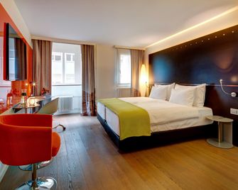 Design Hotel F6 - ג'נבה - חדר שינה