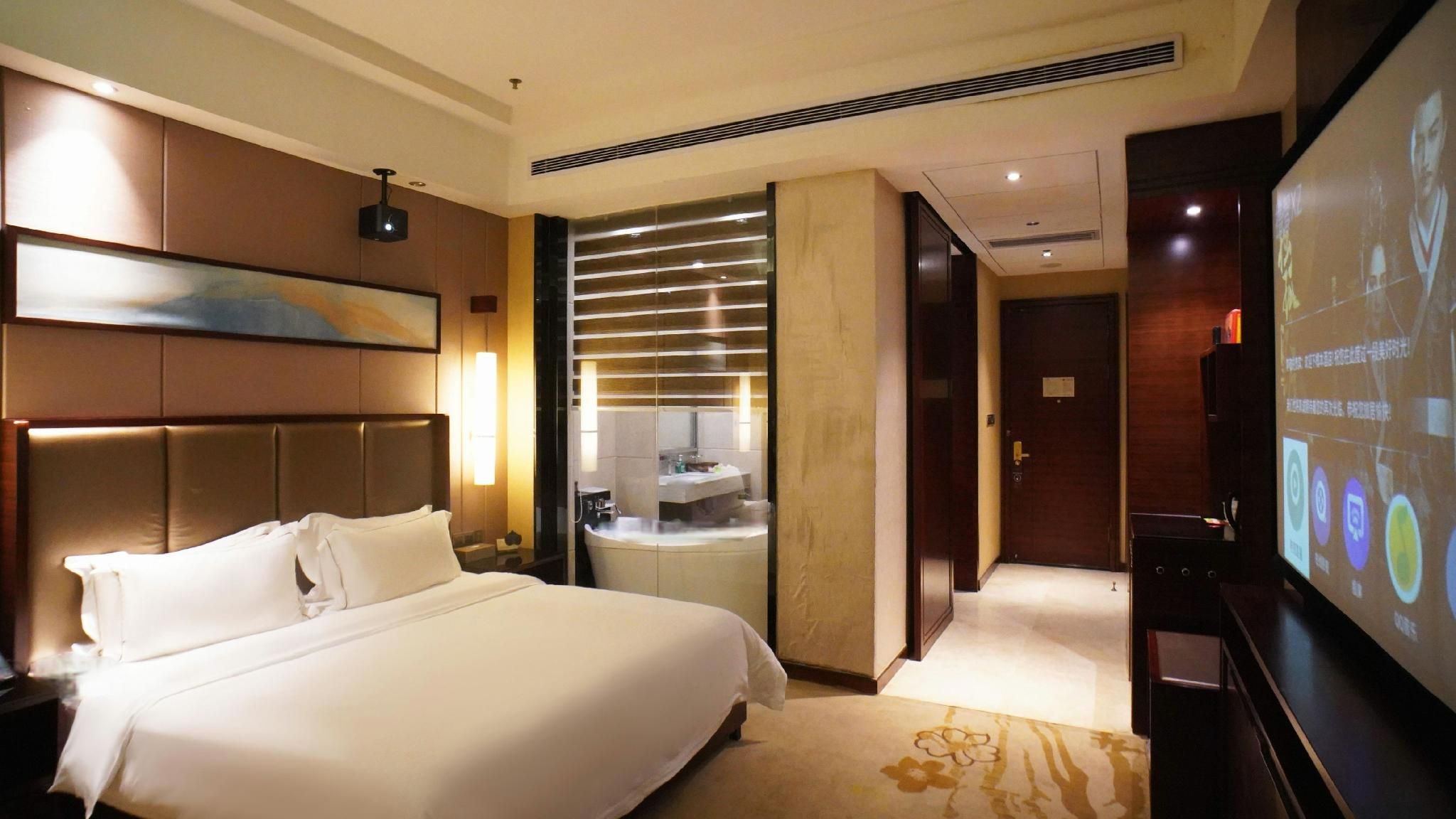 Darius International Hotel (Panlong Cave) - Yunfu - Bedroom