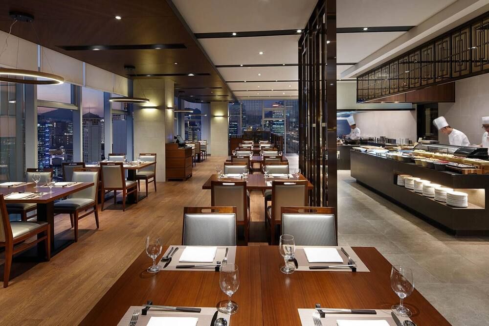 LOTTE CITY HOTEL MYEONGDONG - סיאול - מסעדה