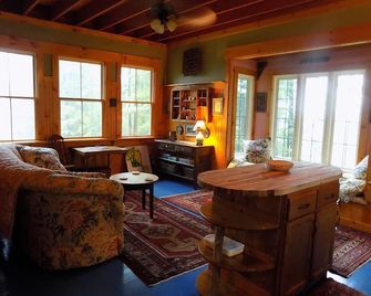 Sweet New Cabin With Amazing Views Of The Hudson River - North River - Living room