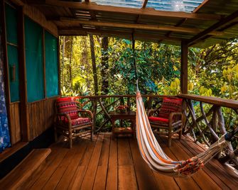 Ocean Forest Ecolodge - Agujitas de Drake - Balkon