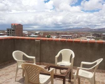 Hotel Aguilar - Uyuni - Balcón