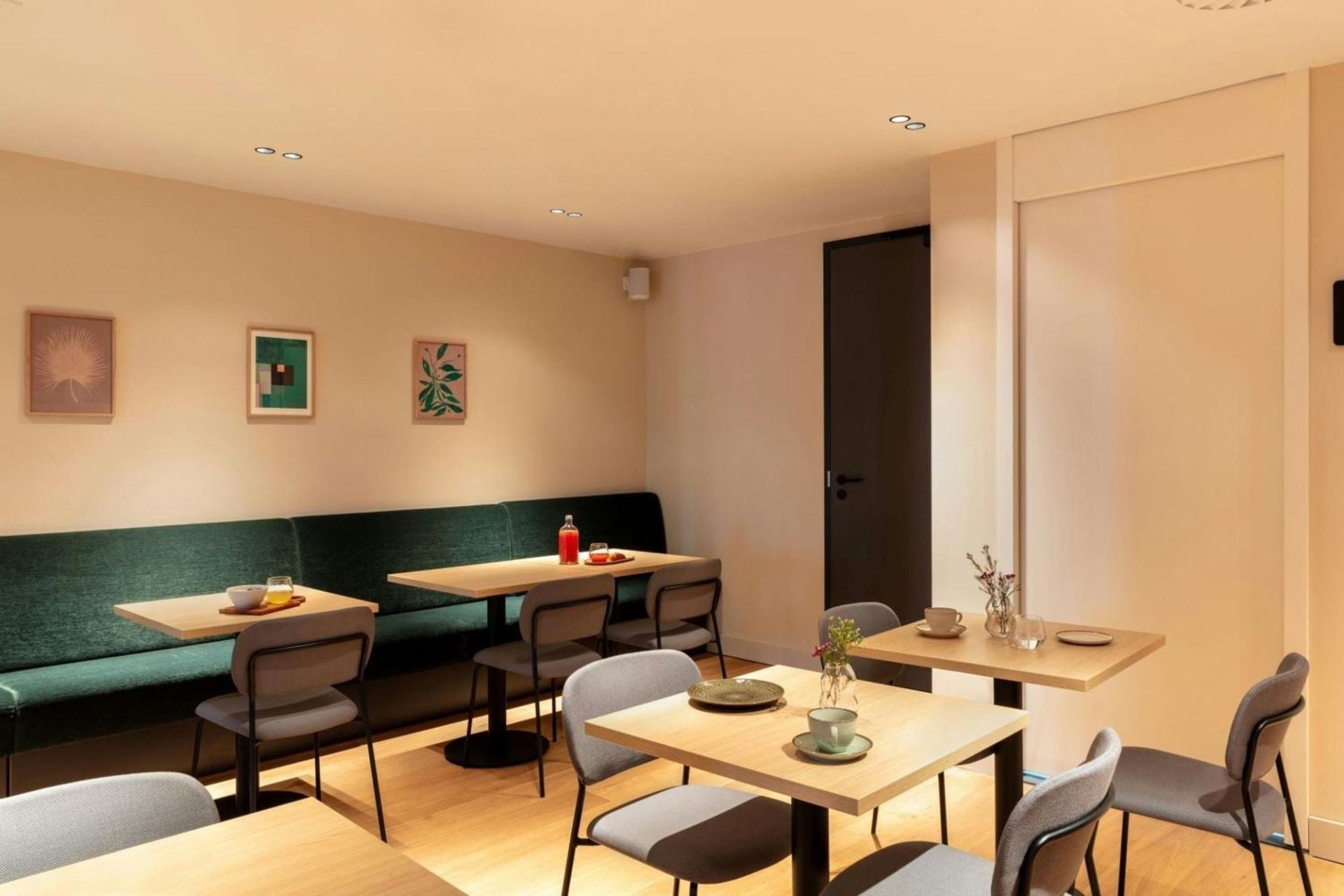 Hotel Middelland Rotterdam - רוטרדם - מסעדה