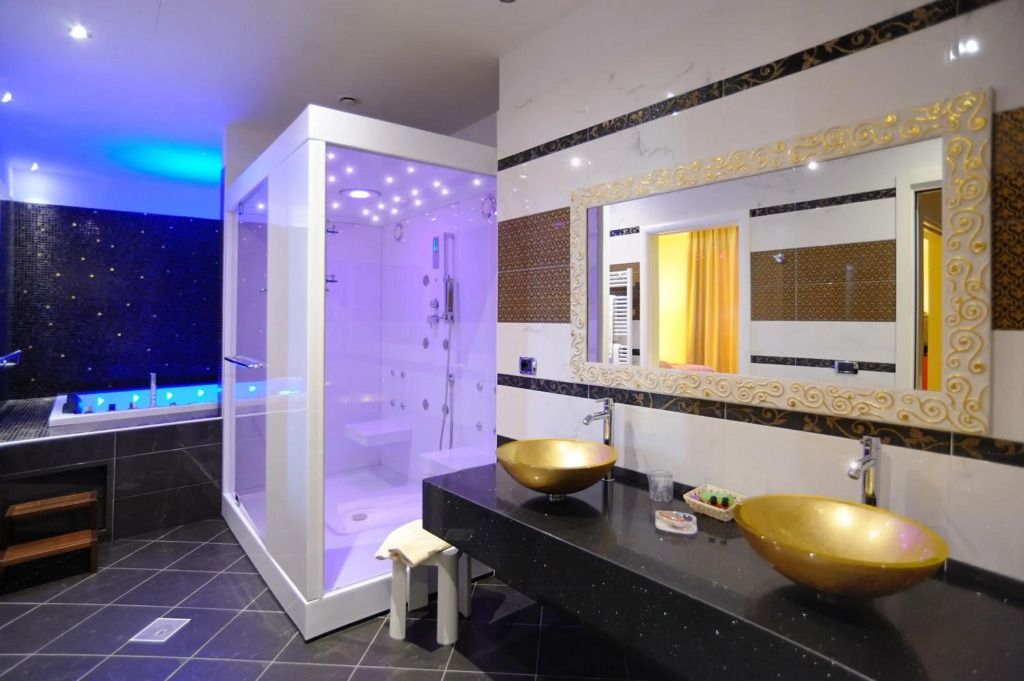 Hotel Terme All'Alba - אבאנו טרמה - חדר רחצה