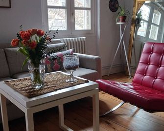 Spacious Apartment In An Old Mansion In The Heart Of The City - Bordeaux - Living room