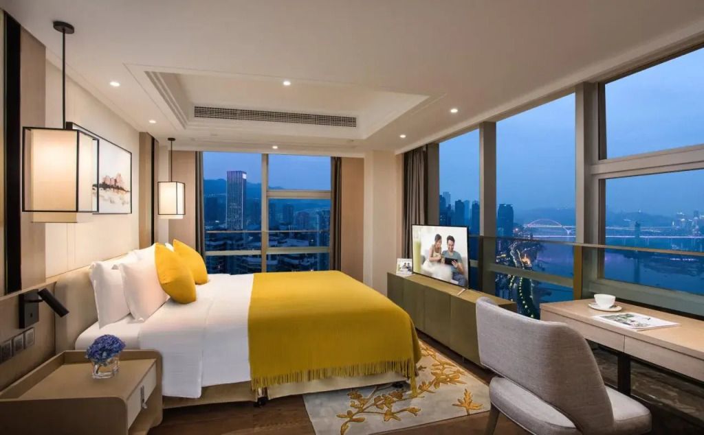 Ascott Nanbin Chongqing - צ'ונגקינג - חדר שינה