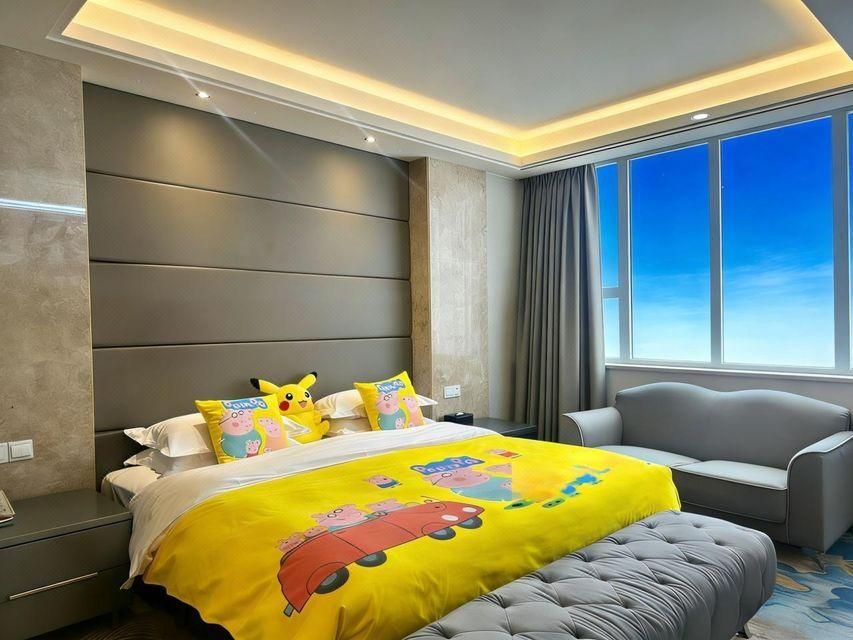 Green Jinyi hotel - נאנצ'אנג - חדר שינה