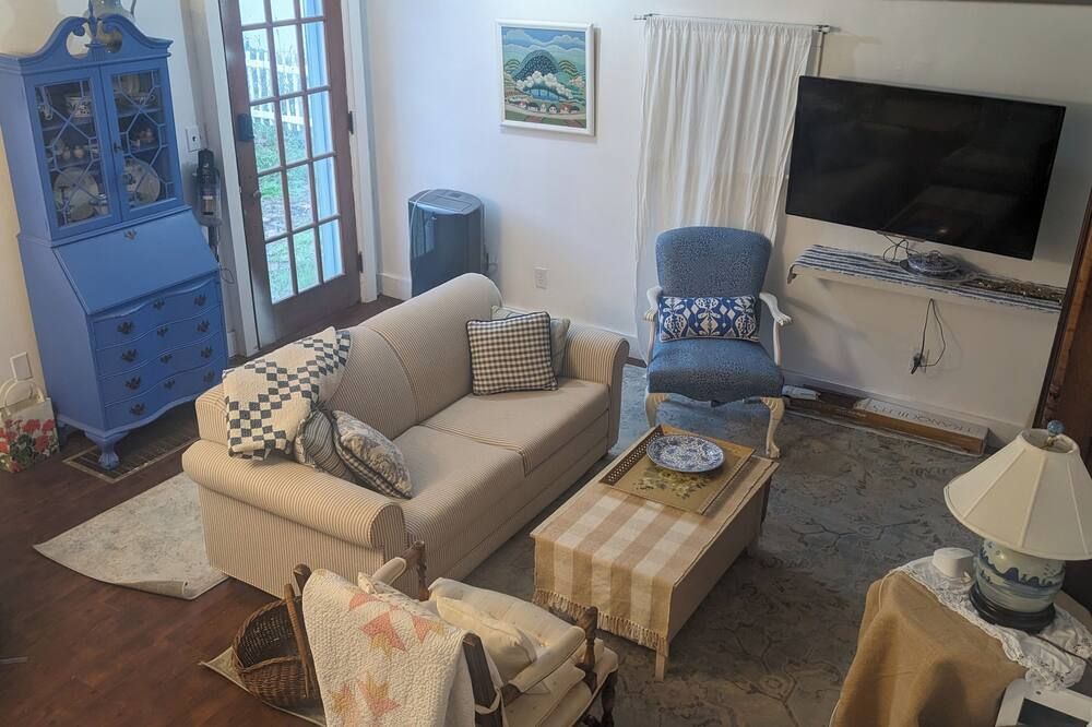 Near East Side Cozy Carriage House - Athens - Wohnzimmer