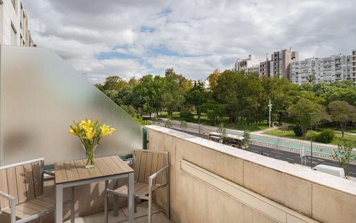 Nh Campo Grande Hotel Lisboa - Lisboa - Varanda