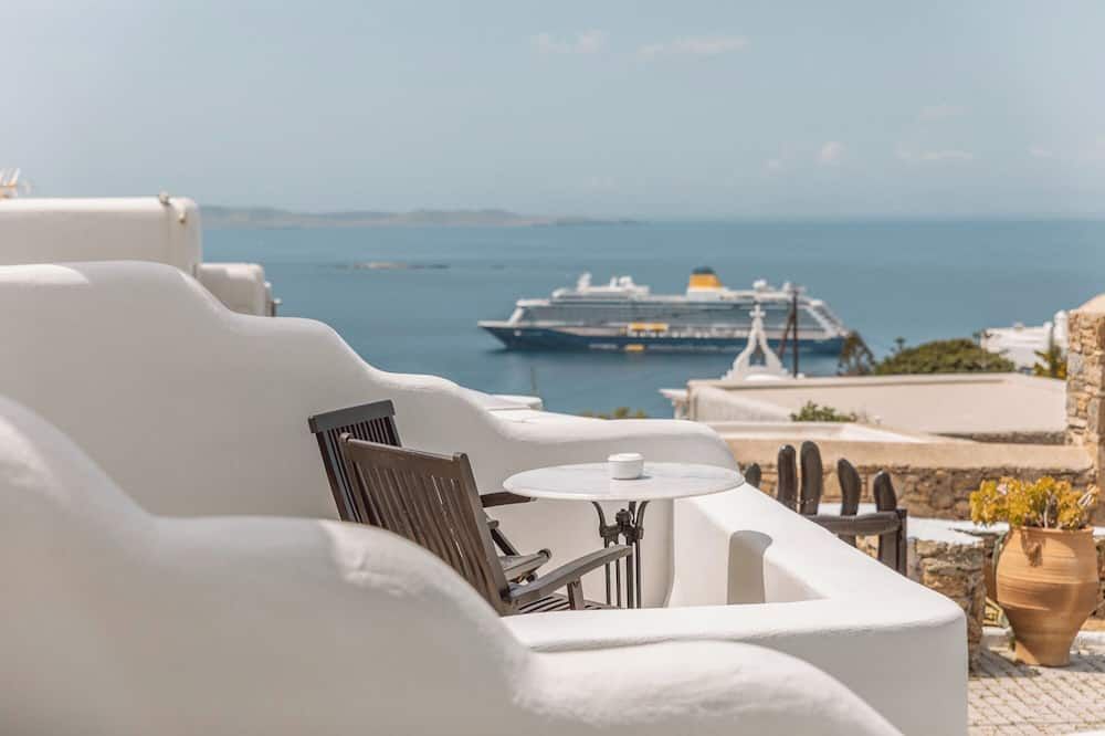 Villa Konstantin - מיקונוס - מרפסת