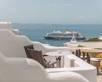 Villa Konstantin - מיקונוס - מרפסת