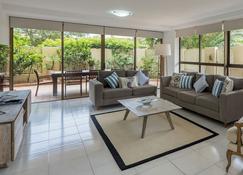Norfolk Luxury Beachfront Apartments - Main Beach - Living room