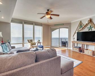 Sleek Gulfport Condo w/ Ocean Views & Pool Access! - Gulfport - Stue