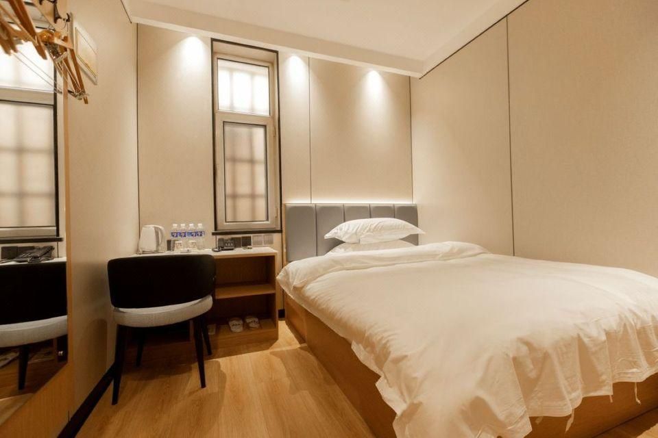 Greentree Inn Hebei Zhangjiakou Public Security Plaza Express Hotel - Zhangjiakou - Camera da letto