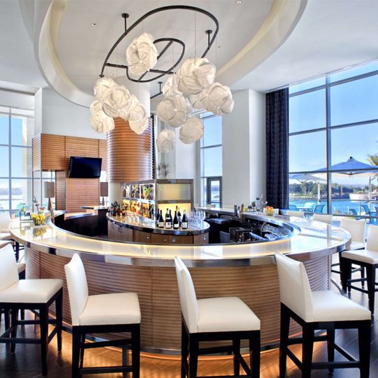 Bar view of Hilton San Diego Bayfront