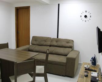 Ap novo a 90m da praia - Guarapari - Sala de estar