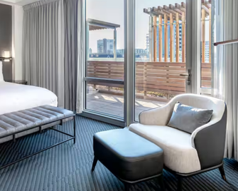 Hotel Chauncey Iowa City, Tapestry Collection by Hilton - Iowa City - Slaapkamer