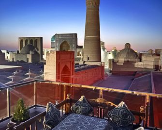 Golden Minaret By Terrace - Bukhara - Balcony