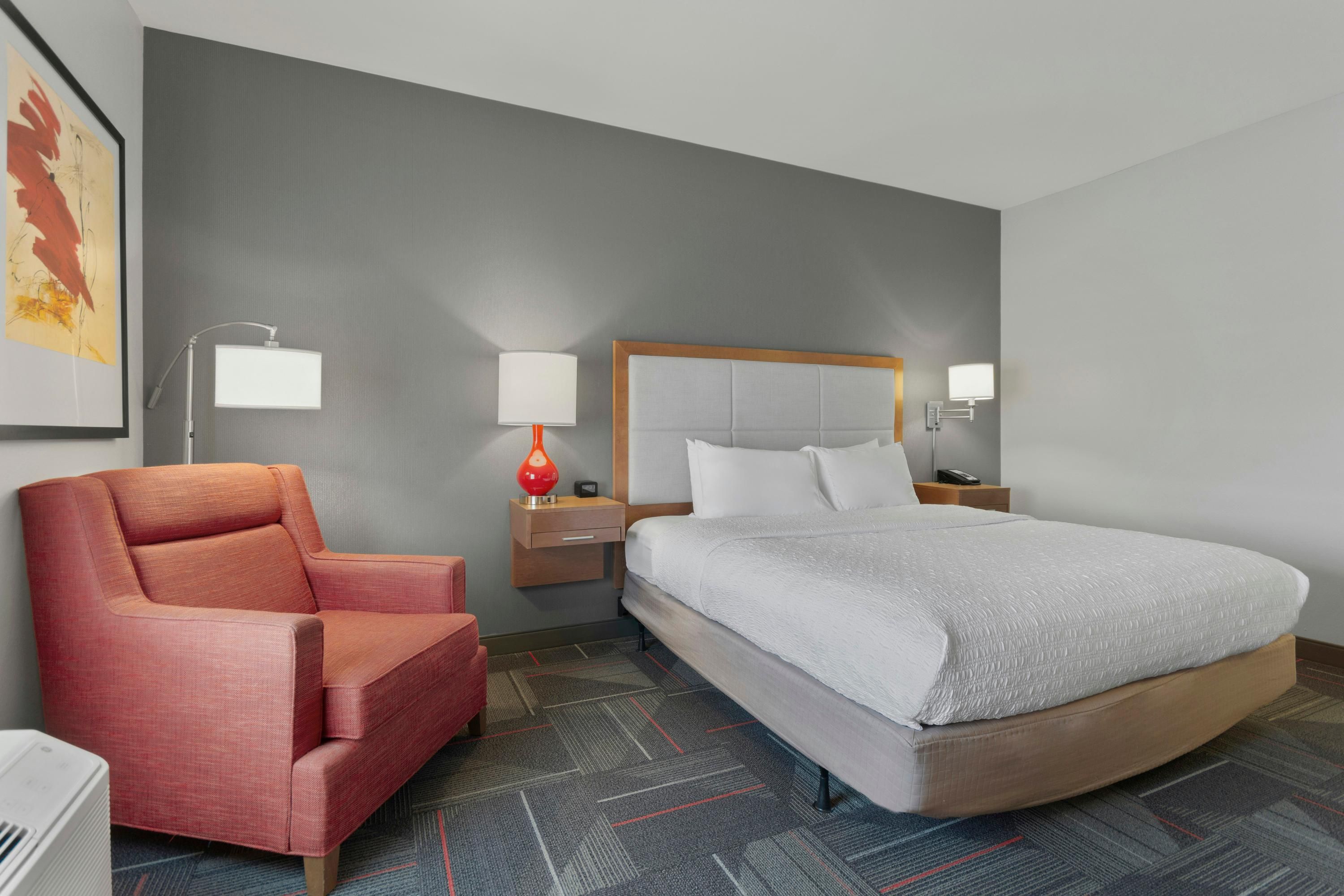 Hampton Inn & Suites Columbus Scioto Downs - Columbus - Camera da letto