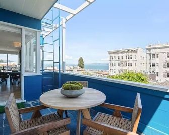 Perfect 1-bedroom house in San Francisco for a relaxing stay - San Francisco - Balcón