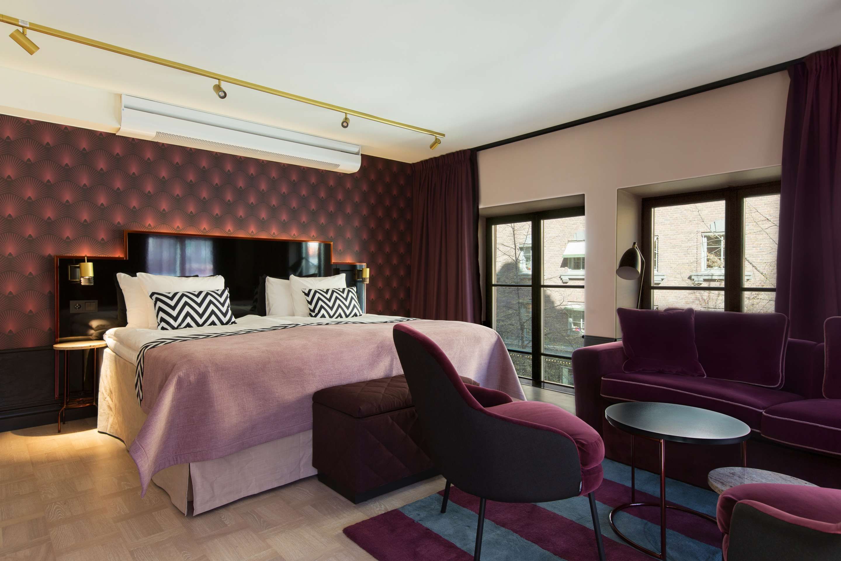 Bedroom view of Haymarket by Scandic