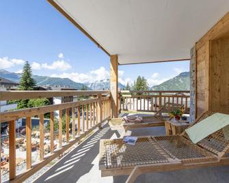 Central Hotel Verbier - Bagnes - Balcón