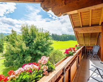 Ferienhaus Scholz - Rieden am Forggensee - Balkon