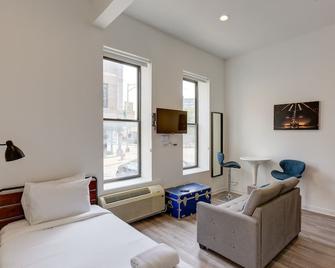 Ground Floor Studios in Chicago by 747 Lofts - שיקאגו - חדר שינה