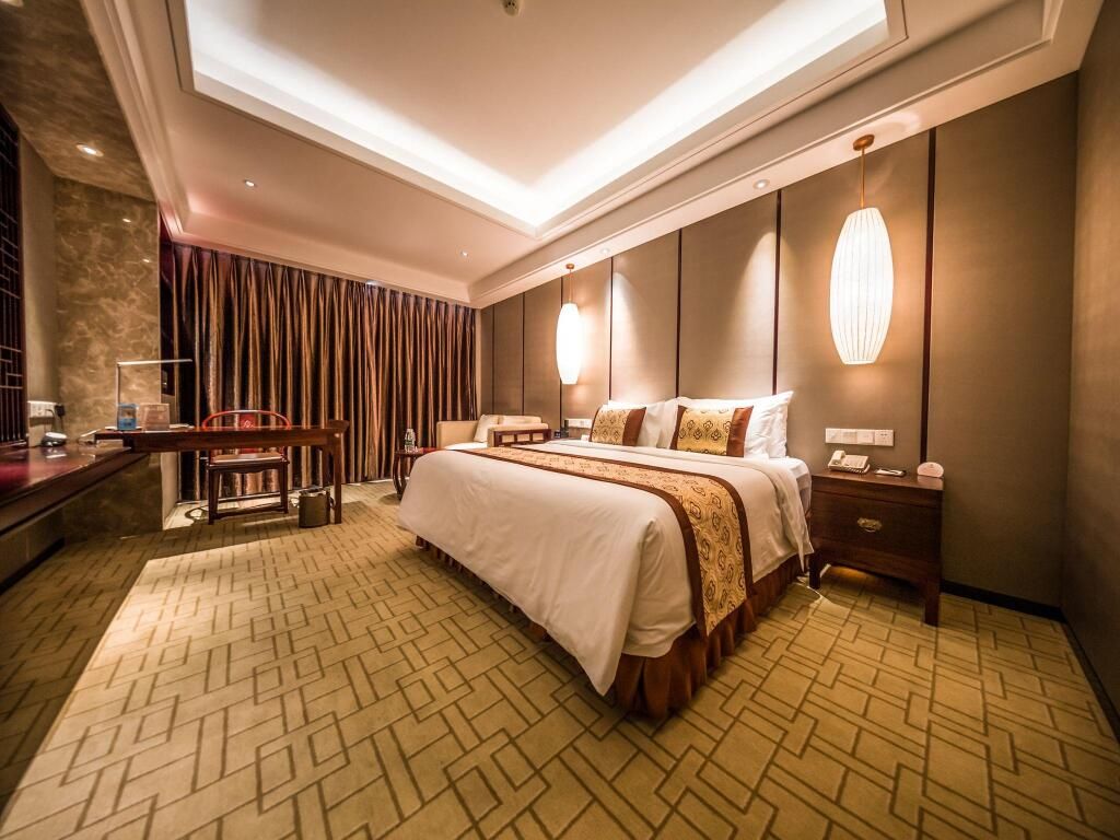 Xinhua Media Hotel - نانجينغ - غرفة نوم