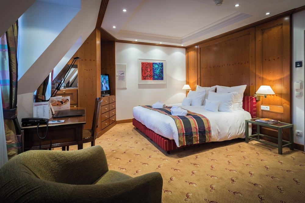 هوتل آند سبا آيه لا كور دالساس باي هابيكالتشر - اوبرنيه - غرفة نوم