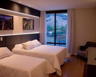 Hotel Chalés Capitanias - Águas de Lindóia - Κρεβατοκάμαρα