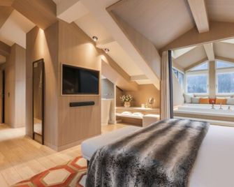 Hôtel Mont-Blanc Chamonix - Chamonix - Schlafzimmer