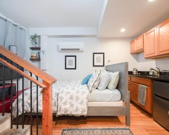 Amazing Location studio parking - Boston - Sala de estar