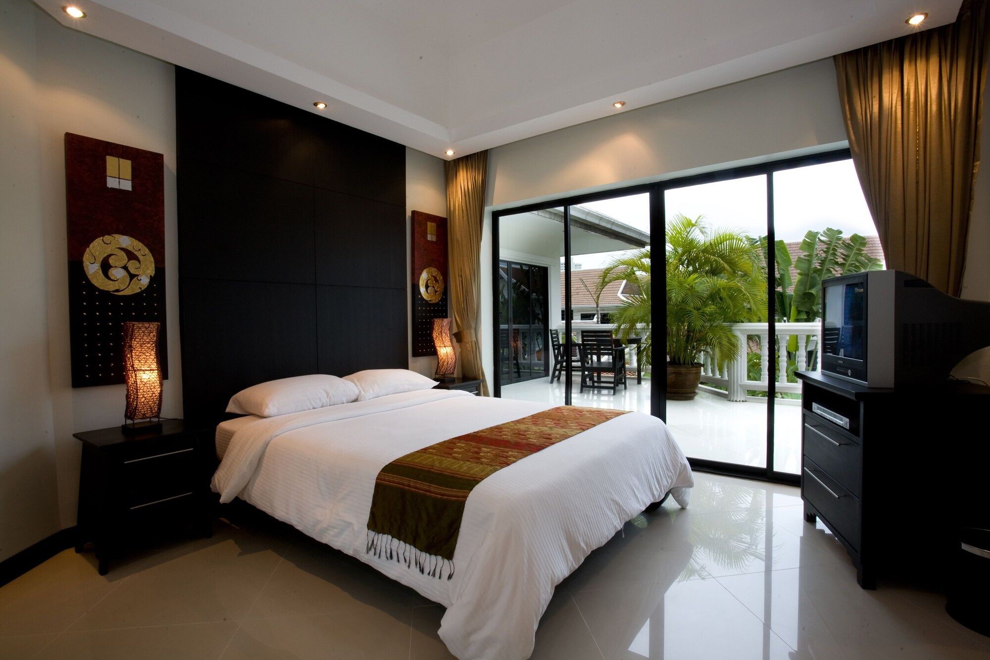 Palm Grove Resort, Pattaya - פאטאיה - חדר שינה