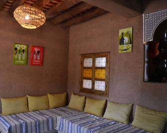 Ecolodge La Palmeraie - Ouarzazate - Sala de estar
