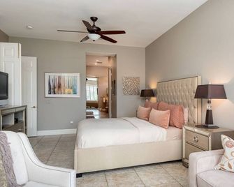 Pga W Palmer Course, Waterfall Pool/Spa/Casita, Fireplace Breathtaking Golf Course Views! -3br #2458 - La Quinta - Bedroom