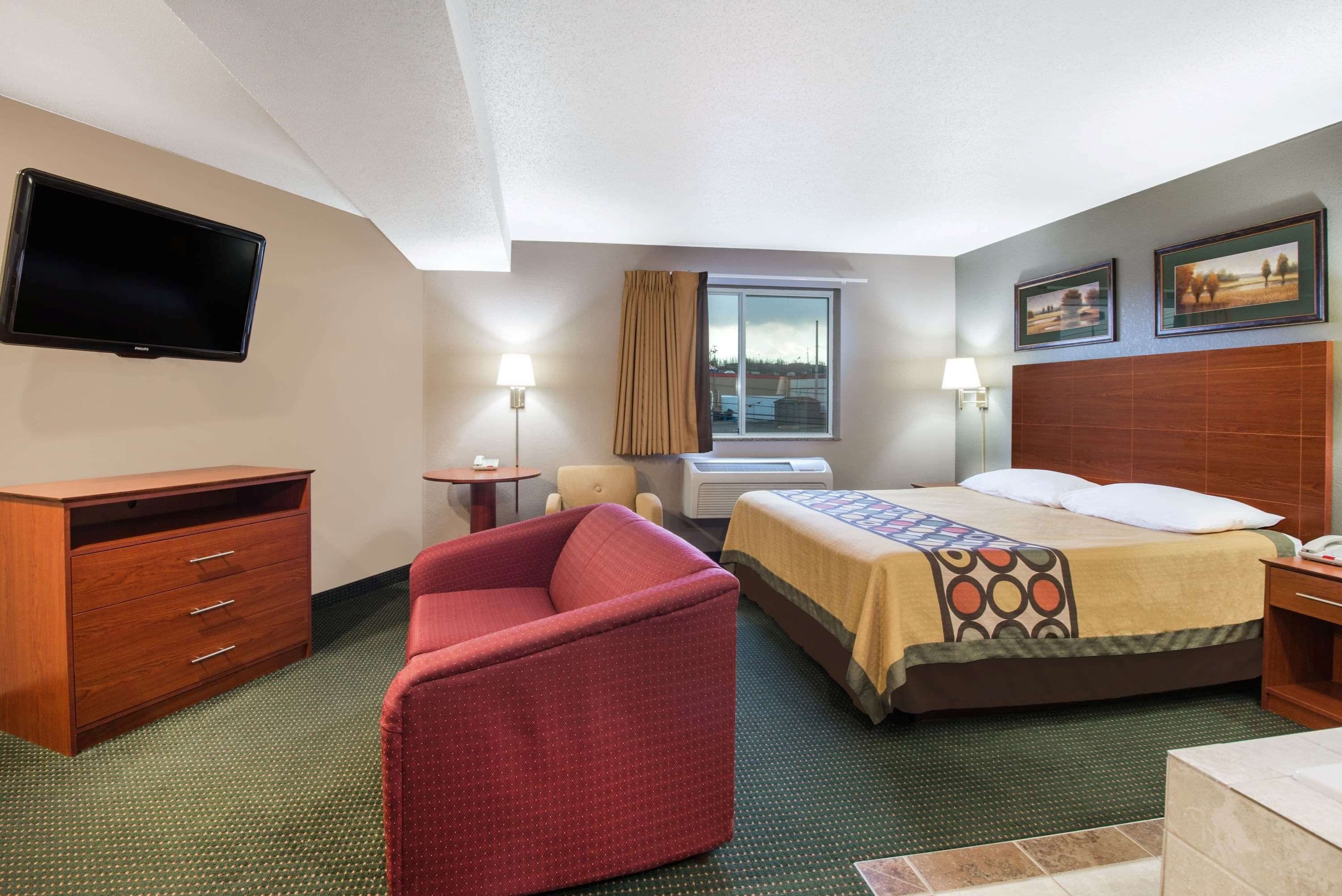 Super 8 by Wyndham Clearfield - Clearfield - Habitación