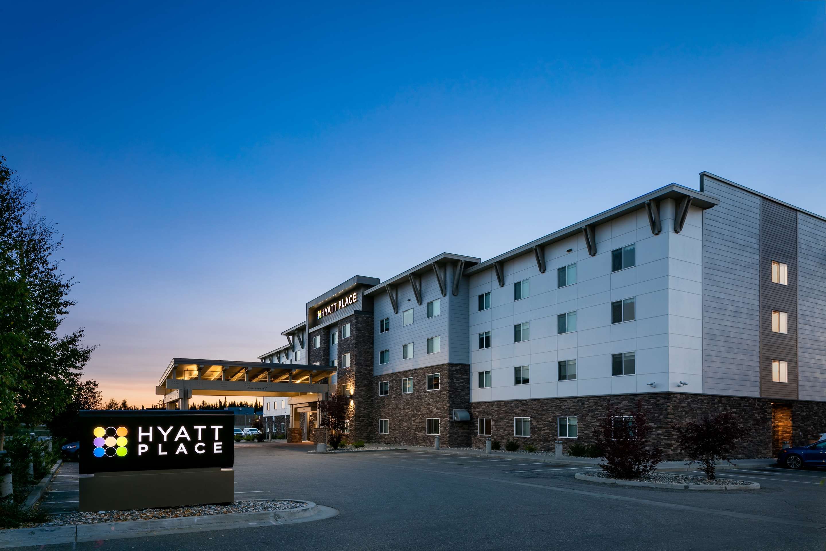 Building view of Hyatt Place Fairbanks