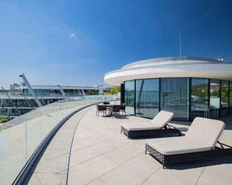 Birgés Hotel Lifestyle And View - Balatonfured - Varanda