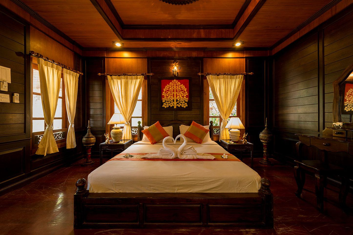 Grand Sea Beach Resort - Ko Pha Ngan - חדר שינה