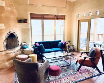 Mountain Adobe Home in Jemez Springs, NM - Jemez Springs - Living room