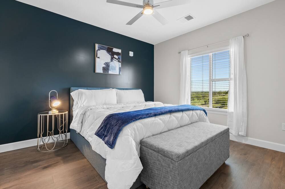 Beverly Hills Suite Penthouse The Gulch - נאשוויל - חדר שינה