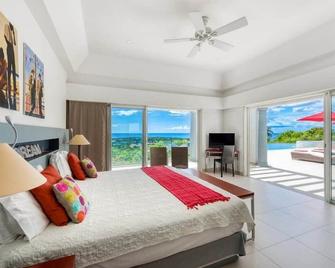 Three bedroom Just in Paradise villa with beautiful ocean view - Terres-Basses - Schlafzimmer