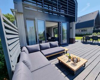 Water villa with private mooring on the Slotermeer - Balk - Patio