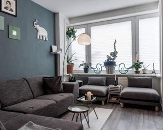 Nice 2 double Bed in sunny House in Amsterdam west - Ámsterdam - Sala de estar