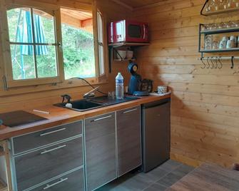 Location Chalet Jaccuzi et Étang Privatif - Xertigny - Cocina